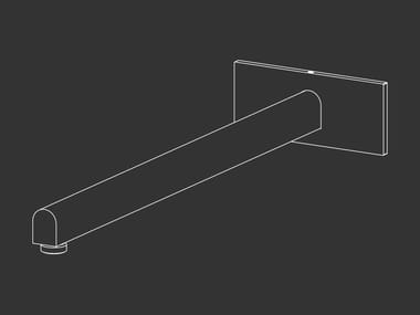 Braccio doccia in acciaio inox SIXTY 61 Ceadesign