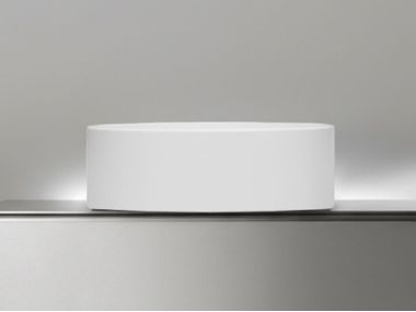 Semi-inset round Solid Surface washbasin WASHBASIN 10 Ceadesign
