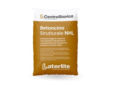 Laterlite, CENTROSTORICO BETONCINO STRUTTURALE NHL Malta e betoncino per il ripristino