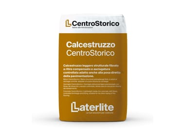 Laterlite, CENTROSTORICO CALCESTRUZZO Calcestruzzo leggero strutturale premiscelato