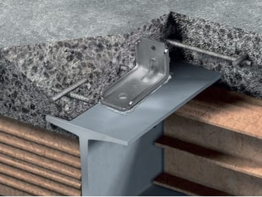 Laterlite, CENTROSTORICO CONNETTORE ACCIAIO INCOLLATO Connettore per il consolidamento dei solai in acciaio