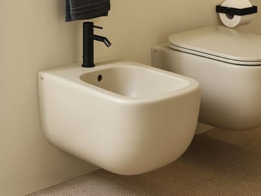 Bidet sospeso filo parete in ceramica ERA Ceramica Cielo