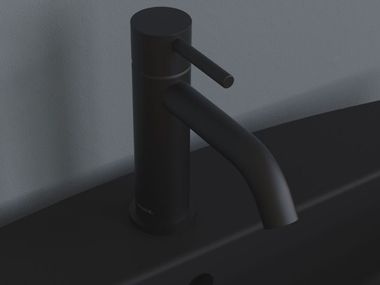 Mezclador de lavabo de sobre encimera de latón LOOK Ceramica Flaminia