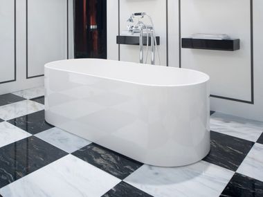 Oval bathtub OVAL Ceramica Flaminia
