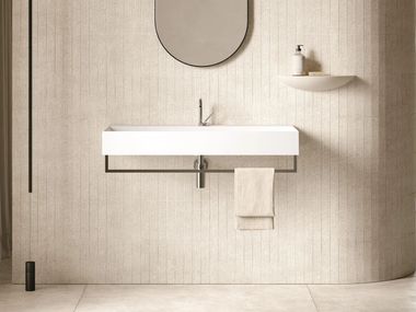 Rectangular ceramic washbasin LE LASTRE - B6R100 Ceramica Globo