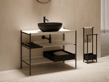 Mobile lavabo da terra MATERIA - MT015BO Ceramica Globo