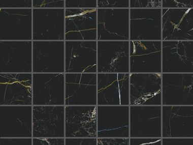 Mosaico de gres porcelánico ANIMA NERO ATLANTE Ceramiche Caesar