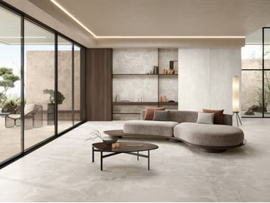 Ceramiche Caesar, BLOOMSTONE PETAL Pavimento/rivestimento in gres porcellanato effetto pietra