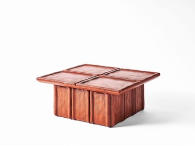 Cimento, RIVA Tavolino da caffè quadrato in Cimento®