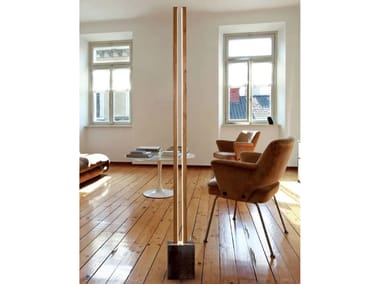 Lampada da terra a LED in legno LUBOIS LT Cinier