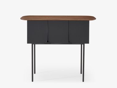 Console en acier et bois AUBE Cinna
