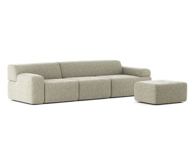Sofá modular de tecido SOFT STONE SOFA ClassiCon