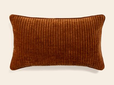 Cuscino rettangolare ECRIN COGNAC Clovi Paris