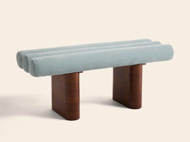 Sitzbank aus Stoff POMPIDOU CLOUDY VELVET Clovi Paris