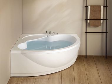 Hydromassage corner acrylic bathtub FANTASY Colacril
