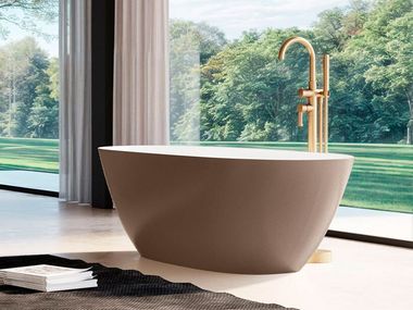 Oval freestanding Solid Surface bathtub RAVELLO Colacril