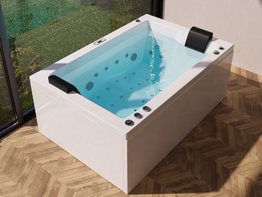 Hydromassage rectangular bathtub RIVA Colacril