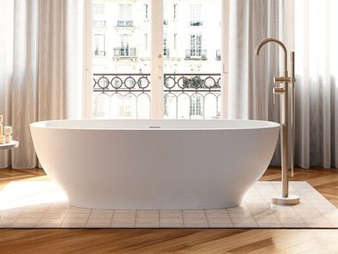 Freestanding oval Solid Surface bathtub VOLTERRA Colacril