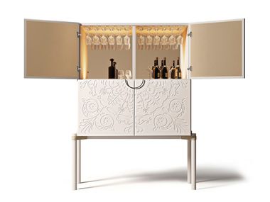 Mobile bar in legno ALEXANDRA 30TH Alexandra