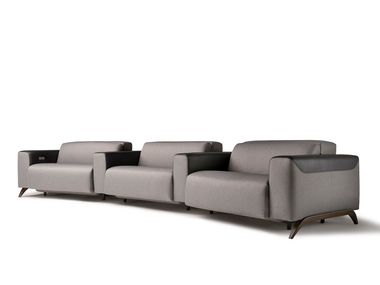 Sofá curvo modular de tecido ATLANTA Alexandra