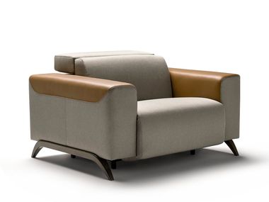 Recliner fabric armchair ATLANTA Alexandra