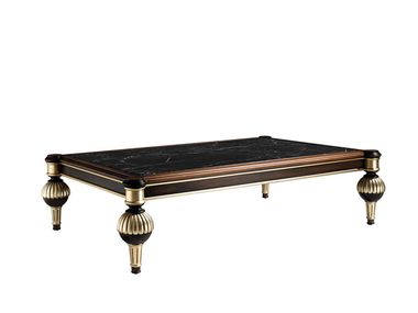 Rectangular wooden coffee table BENET Alexandra