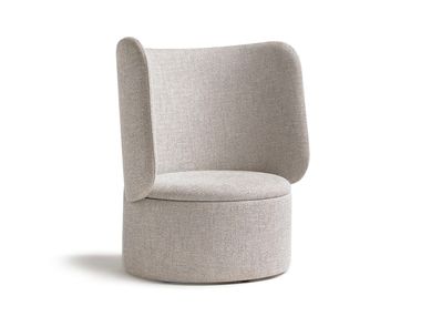 Poltroncina in tessuto con schienale alto COBRA L Alexandra