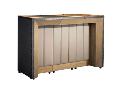 Bartheke aus Ökoleder COMPASS Alexandra