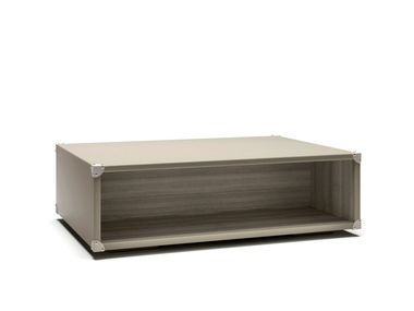 Rectangular Eco-leather coffee table COMPASS Alexandra