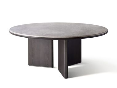 Round marble table DECORTE Alexandra