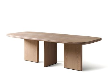 Rectangular wooden table DECORTE Alexandra