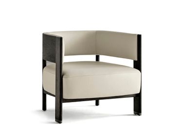 Poltroncina in pelle JUDE Alexandra