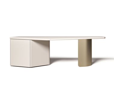 Steel and wood desk ONDA Alexandra