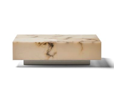 Rectangular alabaster coffee table YAIZA Alexandra