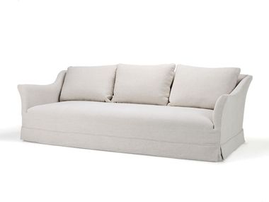 Straight fabric sofa LOUISA Collett & Victor