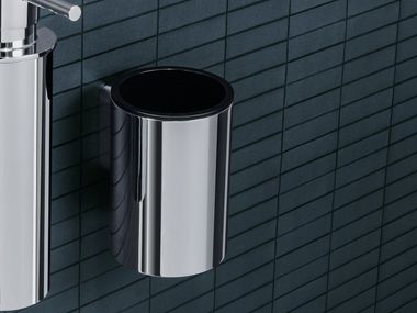 Mini Portaspazzolino In Ceramica Fatto A Mano – Set Da 2 Pezzi (Bianco) – Perfetto Per Coppie, Portapenne E Bagno