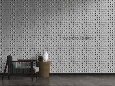 Pannello acustico in PET a parete 3D NEW PASSWORD Colorbo