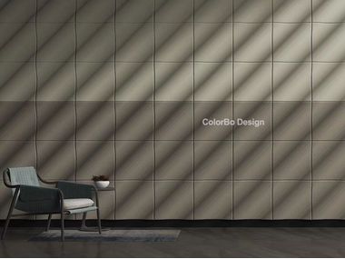 Wand- Akustikplatte aus PET 3D NEW WAVE VALLEY Colorbo