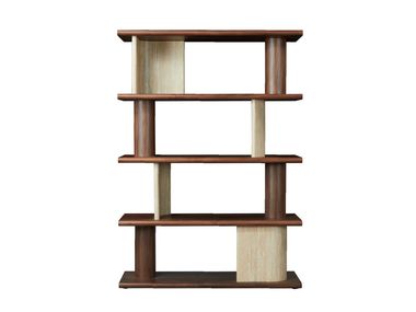 Open wooden bookcase HOTEL PARADISO Commune