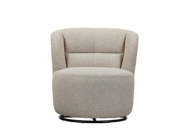 Swivel fabric easy chair HOTEL PARADISO Commune