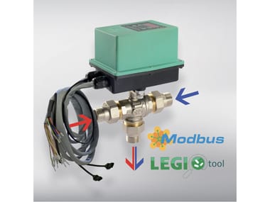 Comparato Nello, DIAMIX-L / COMPAMIX-L Valvola motorizzata miscelatrice/termoregolatrice