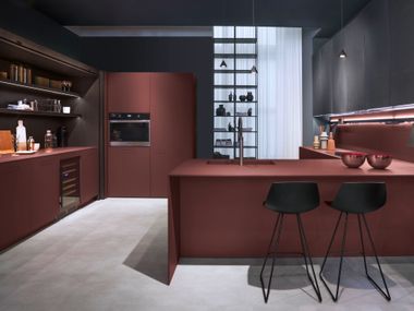 Kitchen with peninsula TOUCH 03 Composit