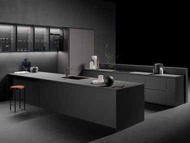 Cucina componibile con gola e isola CX 11 COMP. 1 Comprex