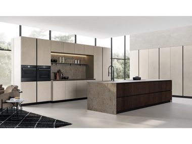 Cucina componibile con gola e isola CX 11 COMP. 3 Comprex