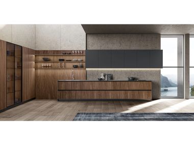 Cucina componibile con telaio in alluminio e gola incavata CX 14 COMP. 2 Comprex