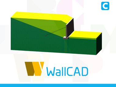Berechnung Stützwand WallCAD Concrete