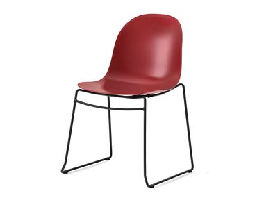 Stackable sled base polypropylene chair ACADEMY Connubia