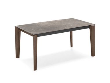 Extending table with metal frame BAND WOOD Connubia