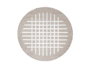 Round polypropylene rug with geometric shapes CEK Connubia