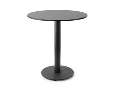 Round melamine-faced chipboard table COCKTAIL Connubia